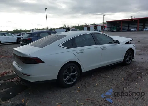 2023 Honda Accord Ex z USA, uszkodzony, nr VIN 1HGCY1F30PA047354